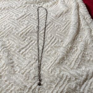 Chic Silver Chain Necklace